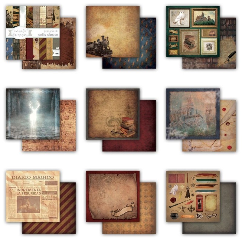 COLECCION PAPEL SCRAP 12"X12" -...