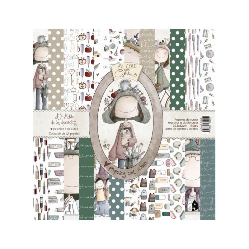 COLECCIÓN "AL COLE CON OFELIA" 12"x12"