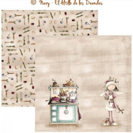 COLECCIÓN "OFELIA ENTRE FOGONES" 12"x12"