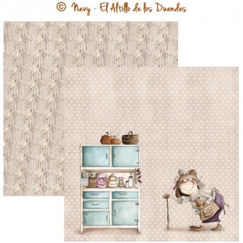 COLECCIÓN "OFELIA ENTRE FOGONES" 12"x12"