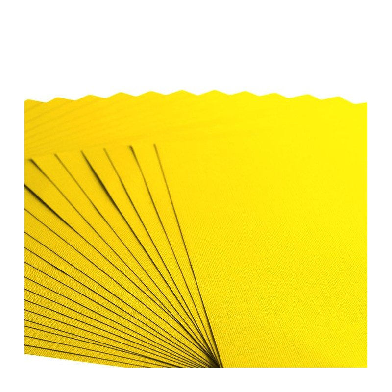 CARTULINA TEXTURIZADA - LEMON YELLOW