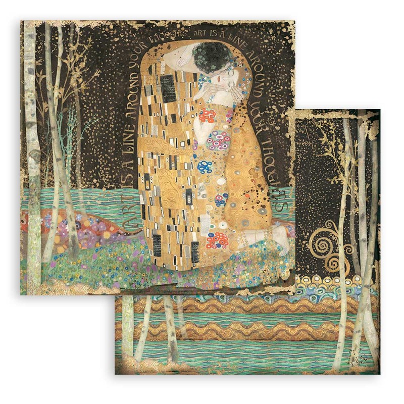 COLECCIÓN STAMPERIA KLIMT 12"X12"