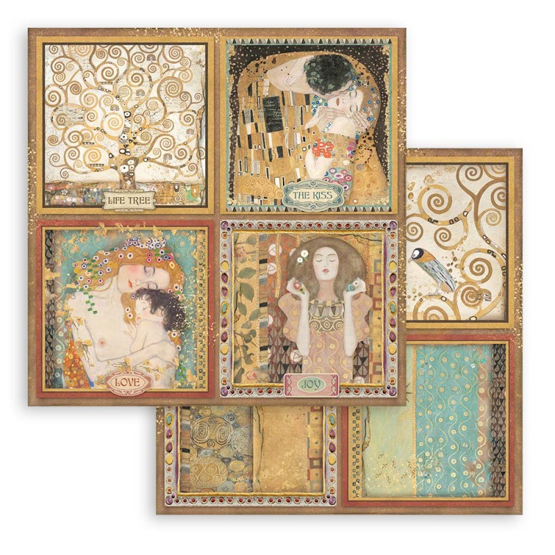 COLECCIÓN STAMPERIA KLIMT 12"X12"