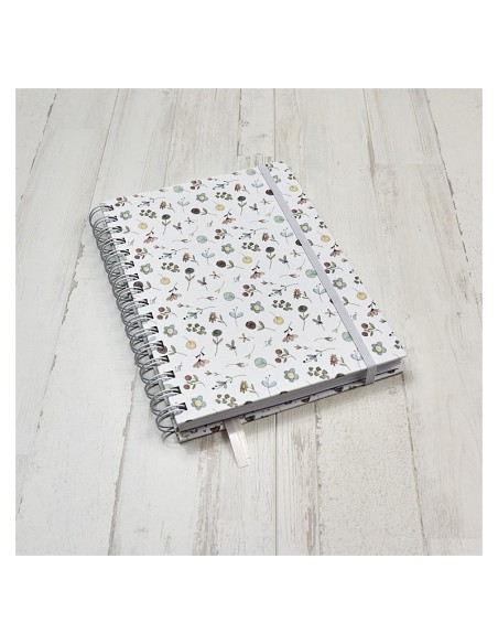CUADERNO BULLET JOURNAL FLORES EL ALTILLO DE LOS DUENDES