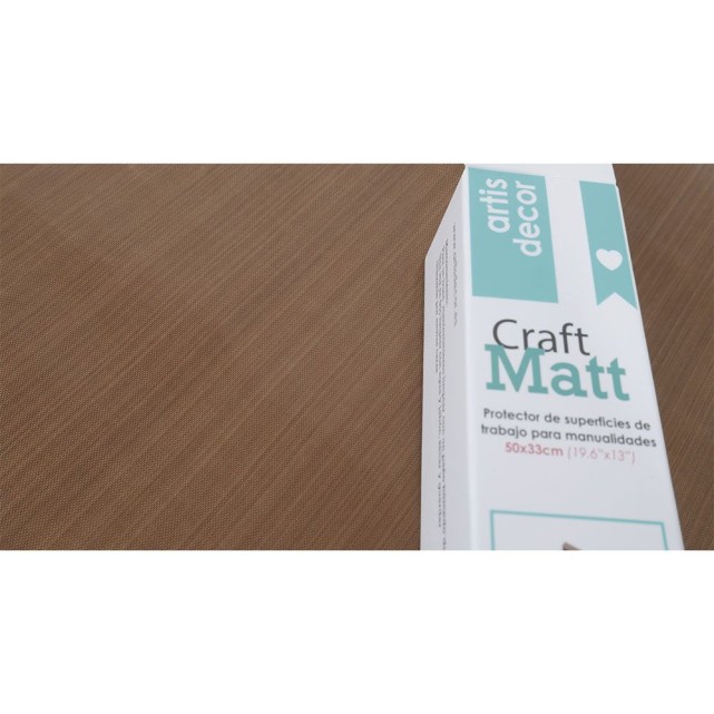 CRAFT MAT MARRON- PROTECTOR DE...