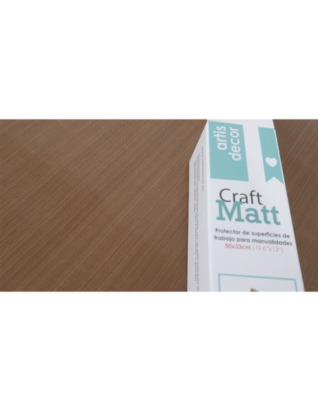 CRAFT MAT MARRON- PROTECTOR DE SUPERFICIES 50x33CM