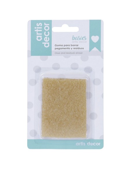 GOMA PARA BORRAR PEGAMENTO Y RESIDUOS