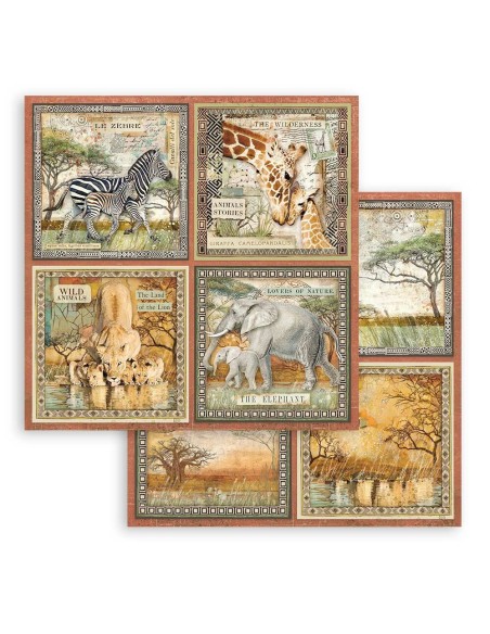 COLECCIÓN SAVANA 12"X12"