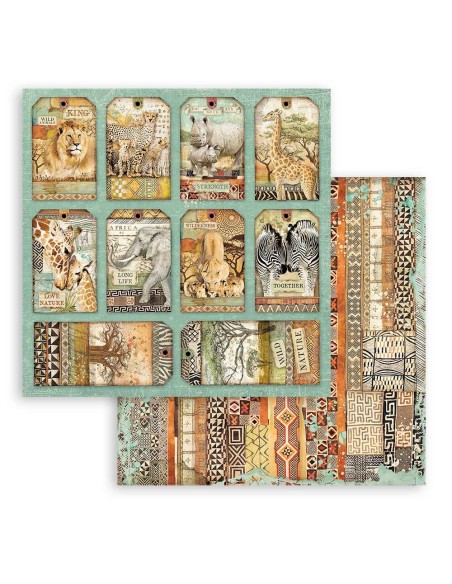 COLECCIÓN SAVANA 12"X12"