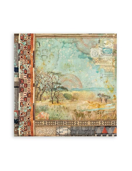 COLECCIÓN STAMPERIA SAVANA BACKGROUND 12"X12"