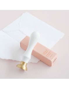 MANGO DE MADERA BLANCO WAX...