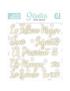 CHIPBOARD PALABRAS-2 ''JA...