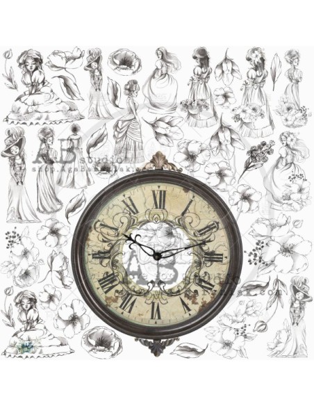 COLECCIÓN 12"X12" - "THE VERSAILLES" AB STUDIO