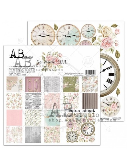 COLECCIÓN 12"X12" - "SO MUCH LOVE" AB STUDIO