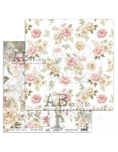 COLECCIÓN 12"X12" - "SO MUCH LOVE" AB STUDIO