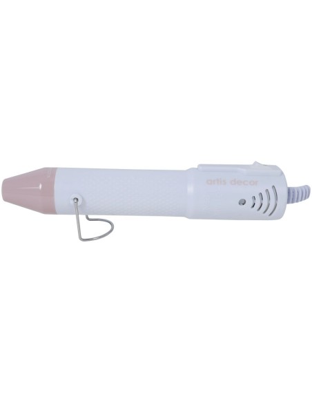 PISTOLA CALOR ARTIS DECOR BLANCA-ROSA (130W. 230V/50-60HZ)