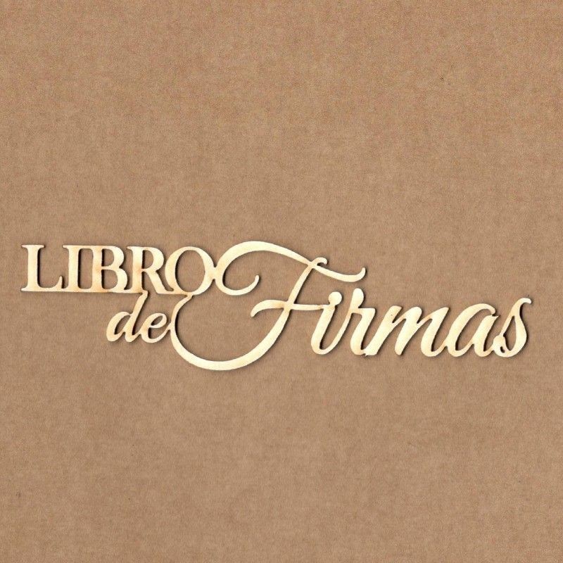 CHIPBOARD - LIBRO DE FIRMAS