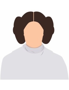PAPEL STAR WARS PRINCESA LEIA