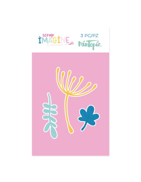TROQUEL DIE IMAGINE - HOJAS MINTOPIA