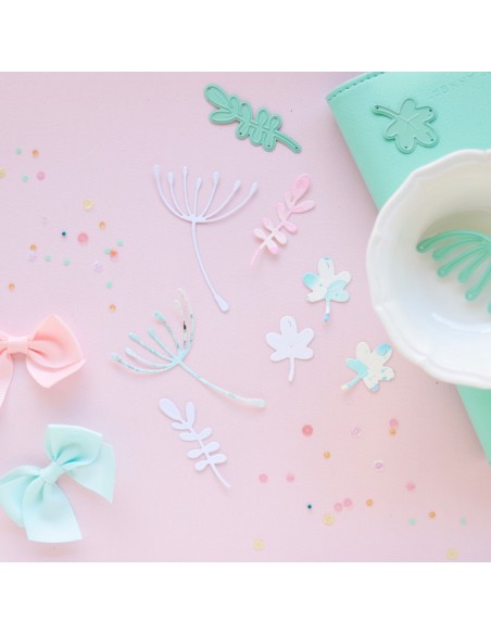 TROQUEL DIE IMAGINE - HOJAS MINTOPIA