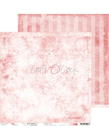 COLECCIÓN PAPEL 12"X12" BASICOS - PINK MOOD