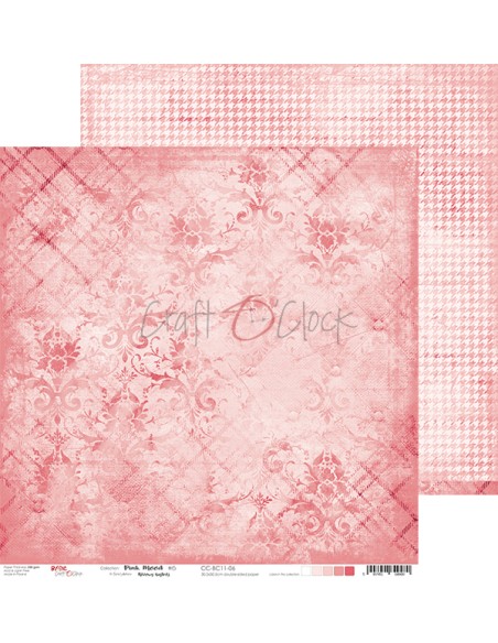 COLECCIÓN BÁSICOS "PINK MOOD" 12"x12"