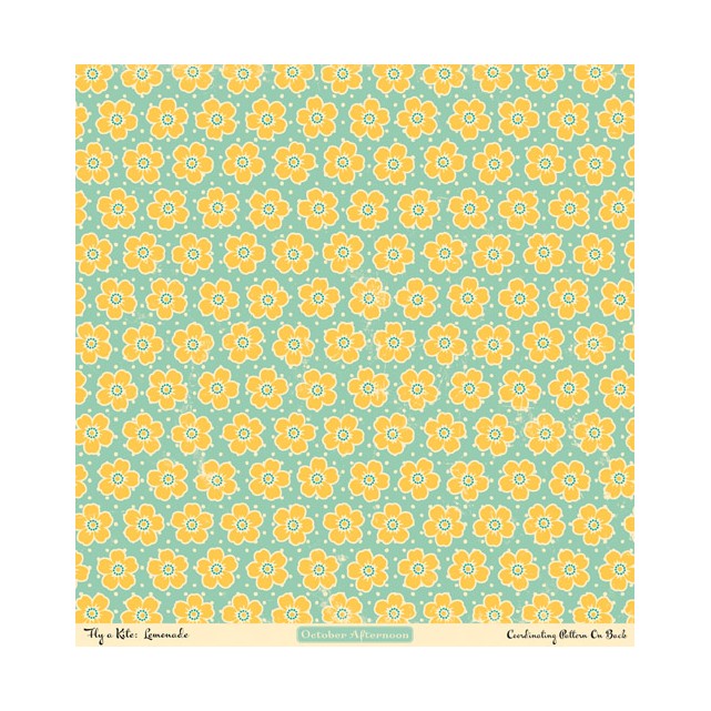 PAPEL OCTOBER AFTERNOON - LEMONADE