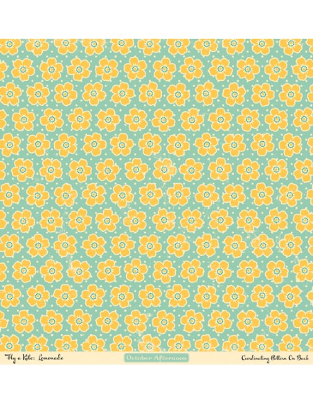 PAPEL OCTOBER AFTERNOON - LEMONADE