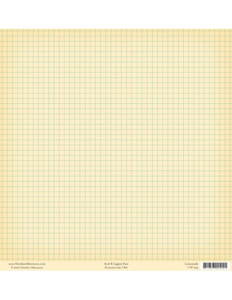 PAPEL OCTOBER AFTERNOON - LEMONADE