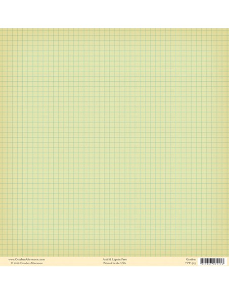 PAPEL OCTOBER AFTERNOON - GARDEN