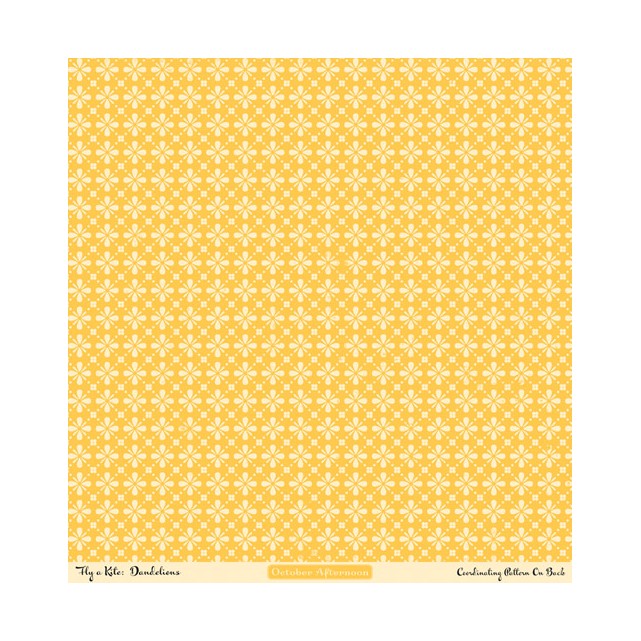 PAPEL OCTOBER AFTERNOON - DANDELIONS