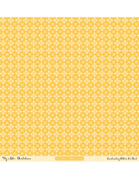 PAPEL OCTOBER AFTERNOON - DANDELIONS