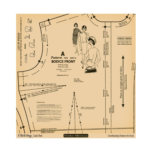 PAPEL OCTOBER AFTERNOON - LAST ONE