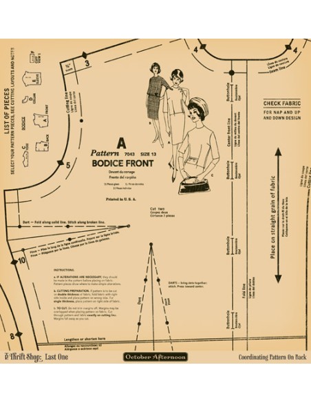 PAPEL OCTOBER AFTERNOON - LAST ONE