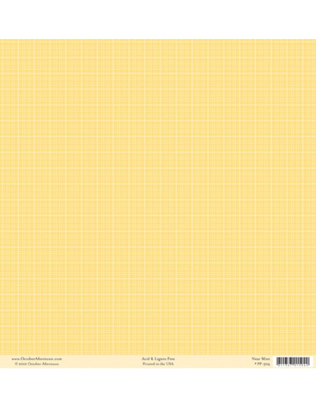 PAPEL OCTOBER AFTERNOON - NEAR MINT