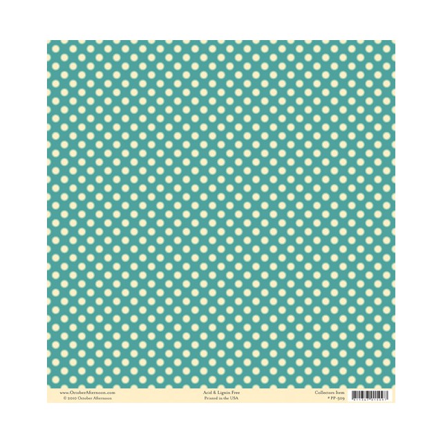 PAPEL OCTOBER AFTERNOON - COLLECTOR'S...