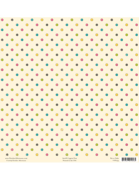 PAPEL OCTOBER AFTERNOON - PAT-A-CAKE