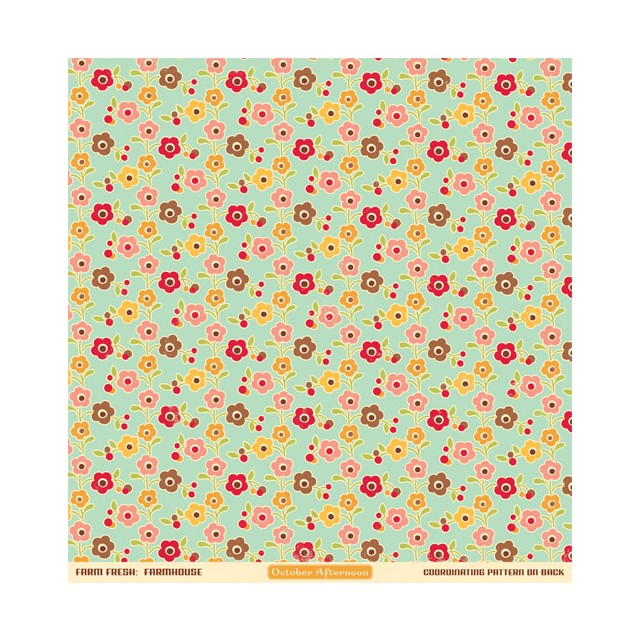 PAPEL OCTOBER AFTERNOON - FARM HOUSE