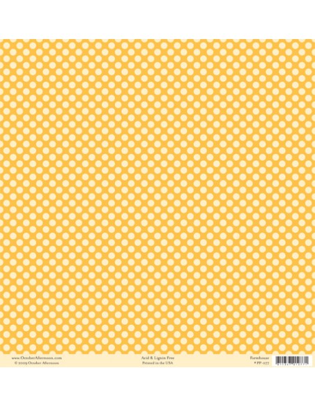 PAPEL OCTOBER AFTERNOON - FARM HOUSE