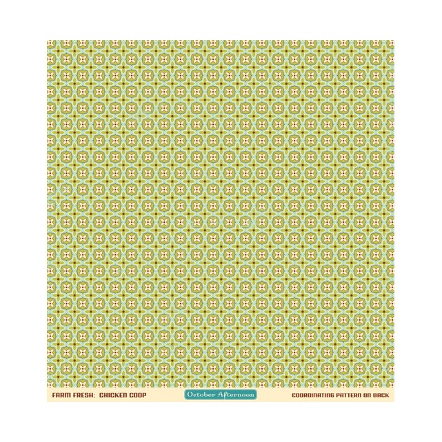 PAPEL OCTOBER AFTERNOON - CHICKEN COOP