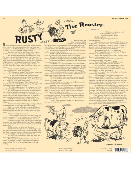 PAPEL OCTOBER AFTERNOON - CHICKEN COOP