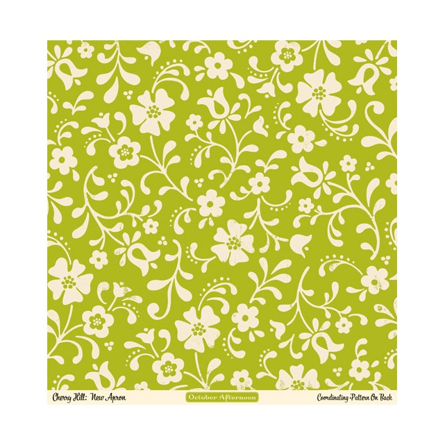 PAPEL OCTOBER AFTERNOON - NEW APRON