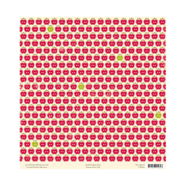 PAPEL OCTOBER AFTERNOON - NEW APRON