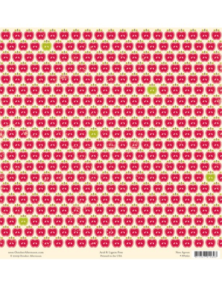 PAPEL OCTOBER AFTERNOON - NEW APRON