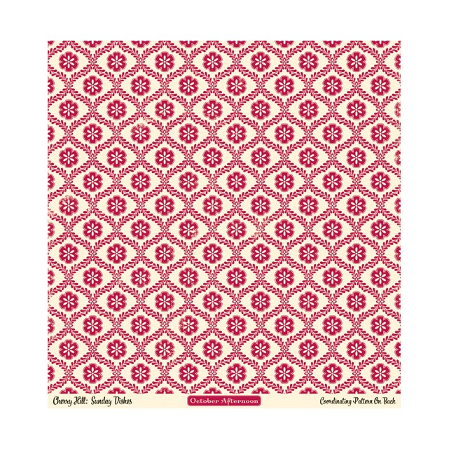 PAPEL OCTOBER AFTERNOON - SUNDAY DISHES