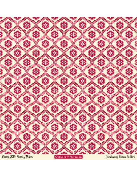 PAPEL OCTOBER AFTERNOON - SUNDAY DISHES