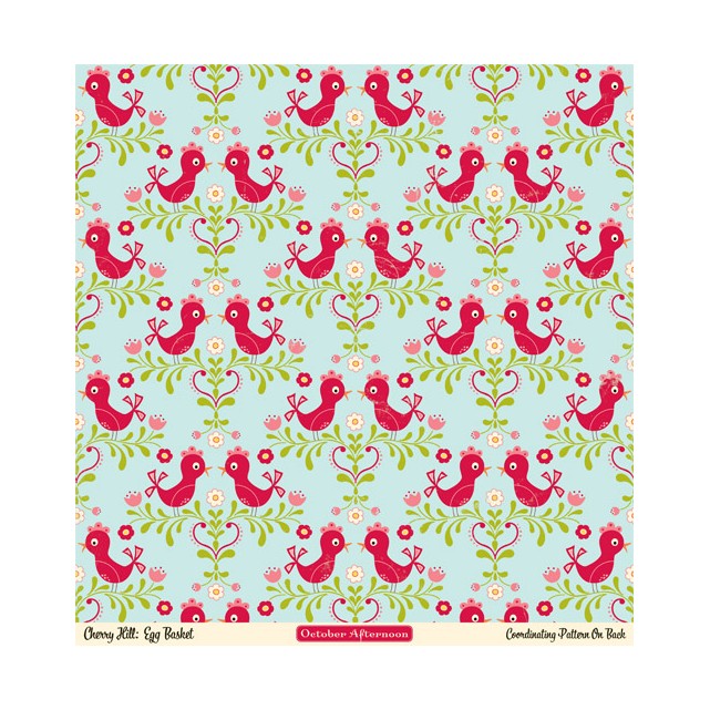 PAPEL OCTOBER AFTERNOON - EGG BASKET