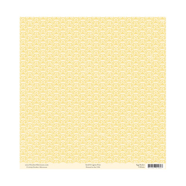 PAPEL OCTOBER AFTERNOON - EGG BASKET