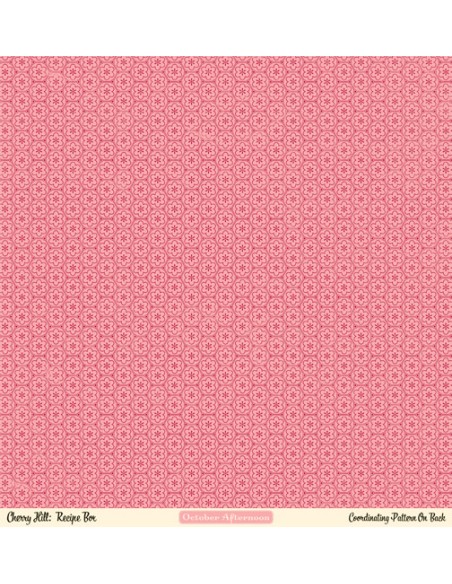 PAPEL OCTOBER AFTERNOON - RECIPE BOX