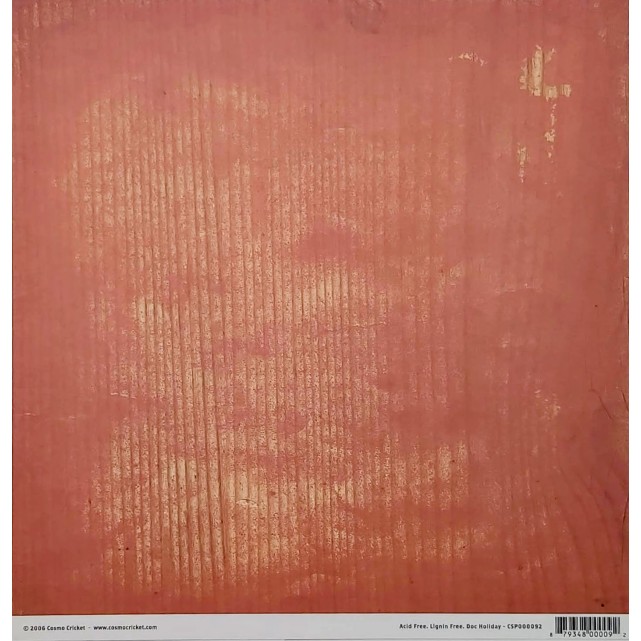 PAPEL COSMO CRICKET - DOC HOLIDAY